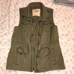 Army green vest